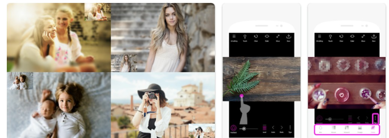 Point Blur앱 기능