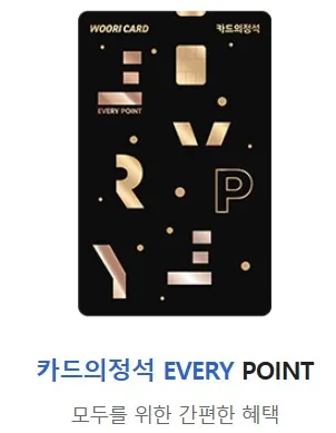 카드의정석 EVERY POINT 카드