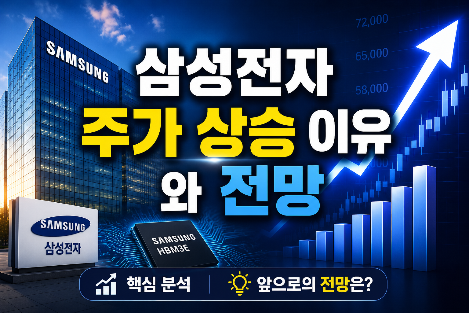 삼성전자 주가 상승 이유와 전망
