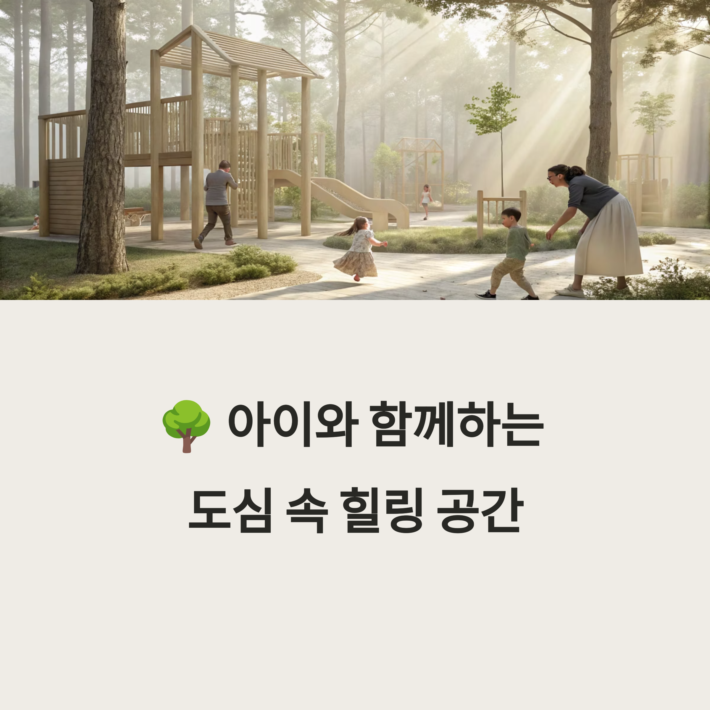 아이와 함께 숲속에서 놀자! 의정부 직동공원 숲속 놀이터 완전 정복