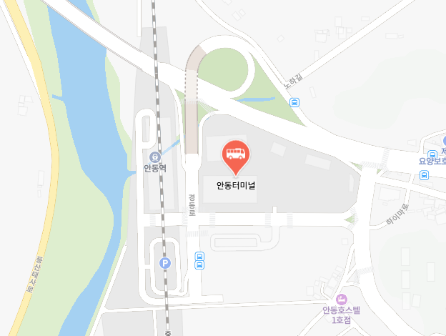 안동터미널 위치