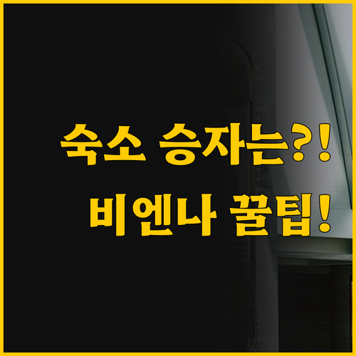 비엔나 중앙역 숙소 비밀 레오나르도와..