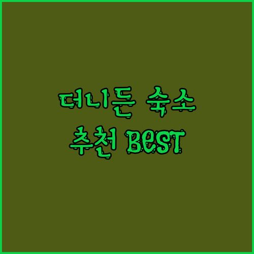 더니든 숙소 추천 BEST 3 위치,
