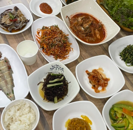 거제도 이수도 여행 어부의 만찬 음식