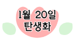이 이미지를 클릭 하시면 1월 20일 탄생화에 관한 포스팅으로 이동됩니다.