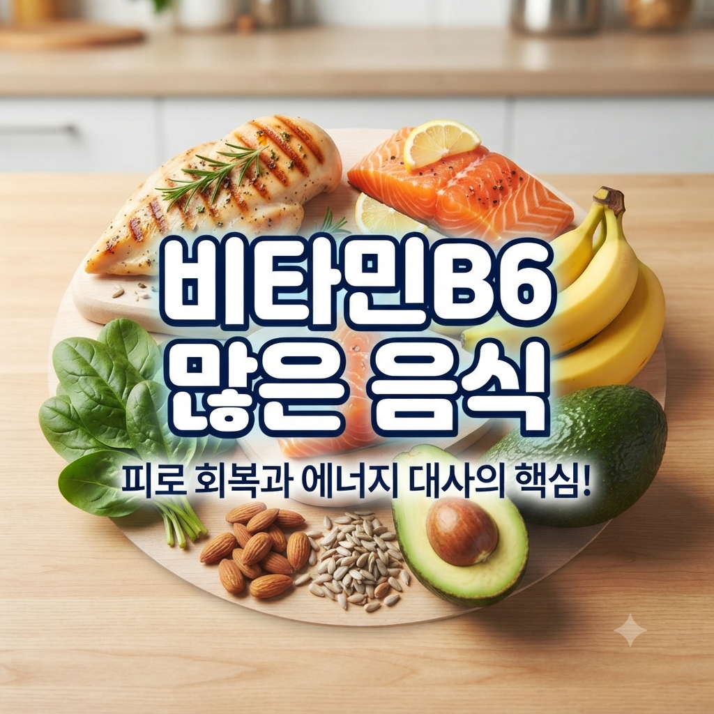 비타민B6 많은 음식