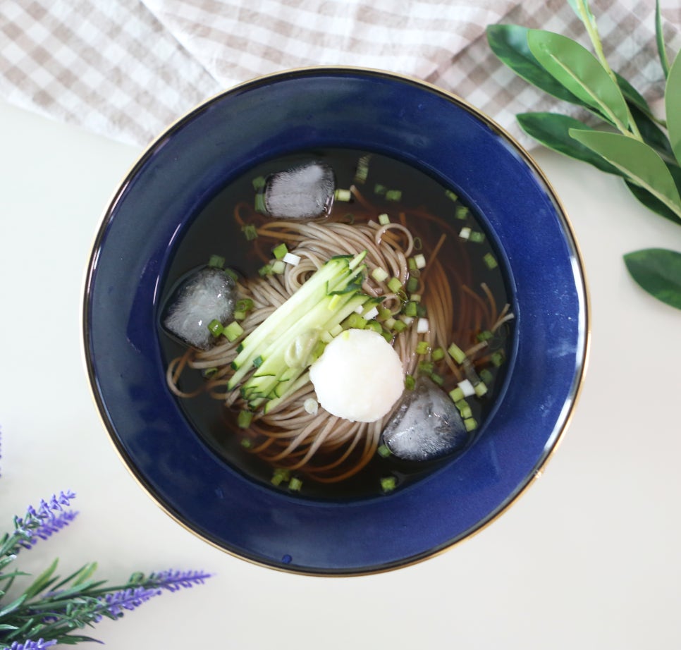 냉모밀 메밀소바 메밀국수