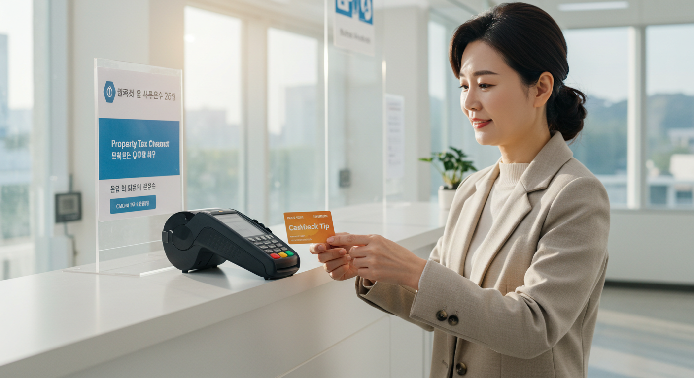 재산세 카드 납부 체크카드