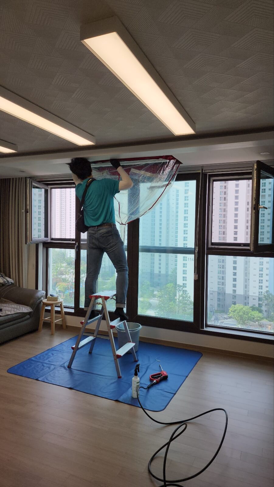 에어컨보양작업1