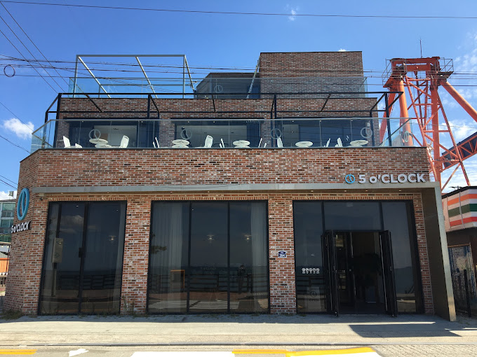 제부도 오션뷰 카페 '파이브어클락'