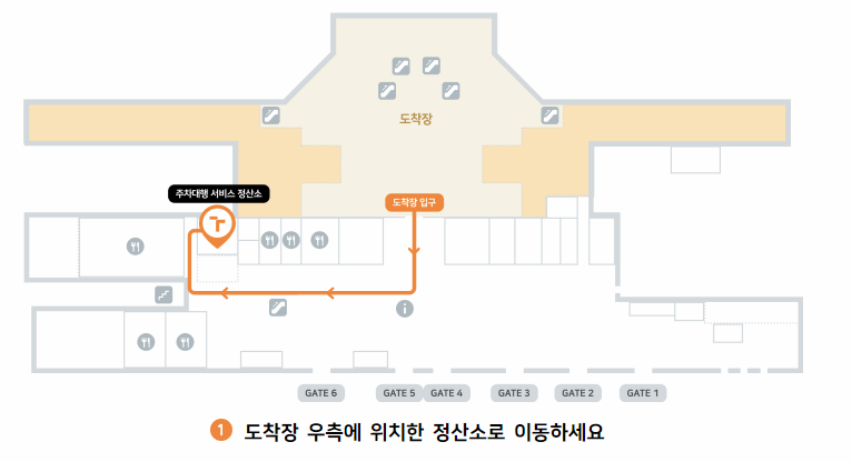 주차대행 서비스 차량 찾을 때 이미지