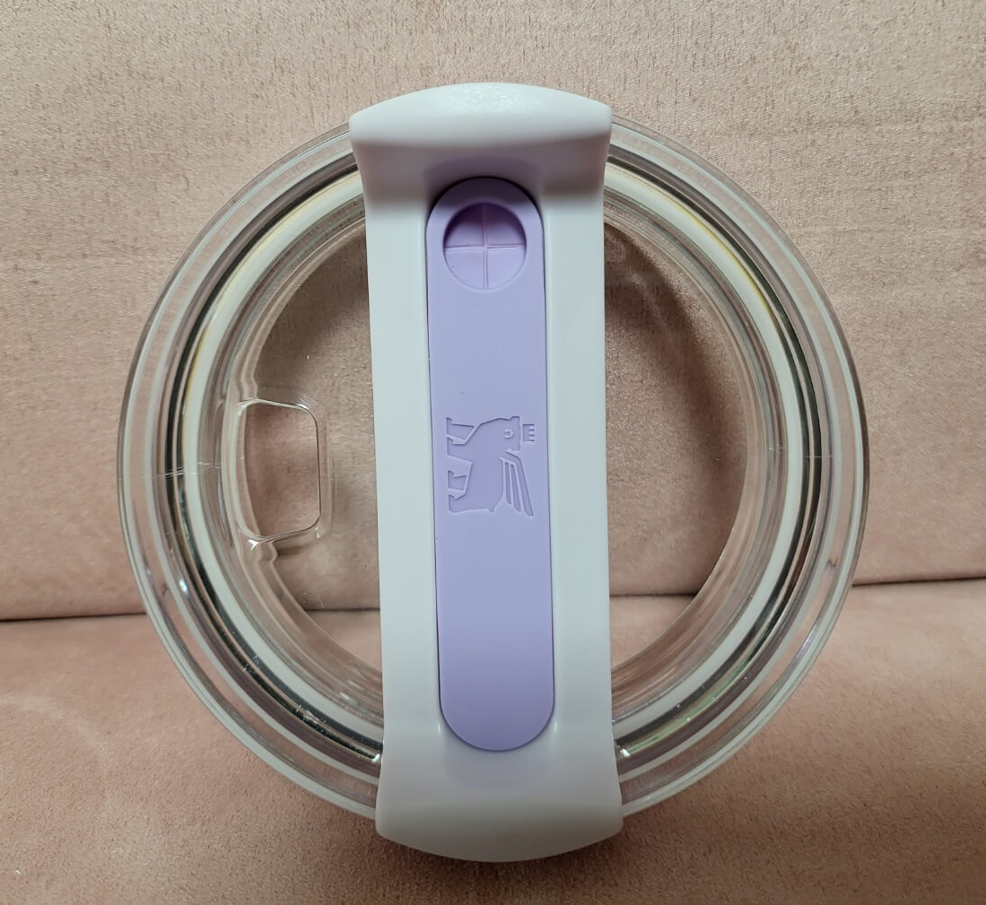 스탠리 퀜처 H2.0 플로우스테이트 텀블러 1.18L 오키드 컬러 뚜껑