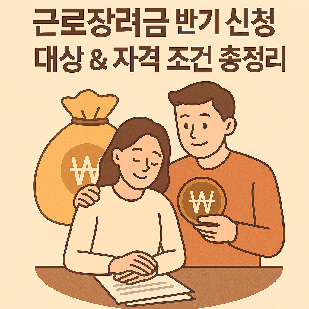 근로장려금 반기신청대상