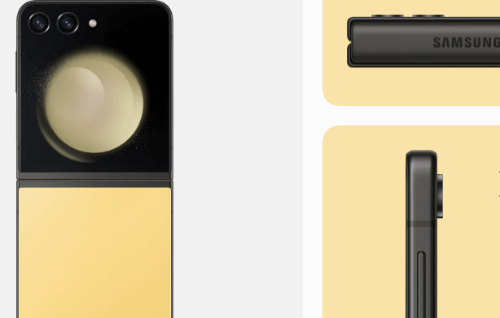 갤럭시 z플립 5 사진 이미지입니다.