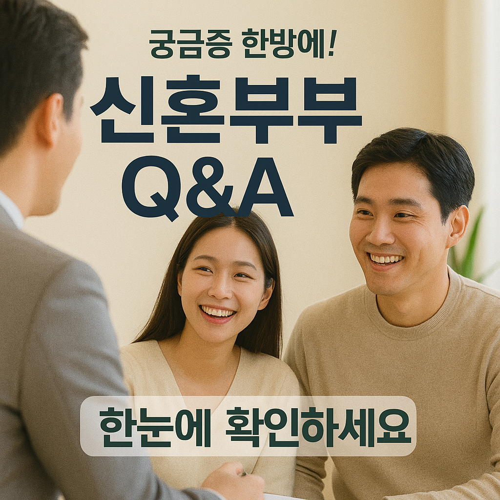 [6편] 신혼부부 Q&amp;A 총정리 💬