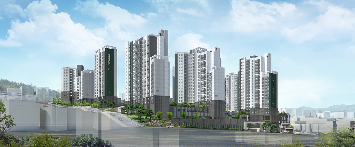 상도 푸르지오 클라베뉴 전경