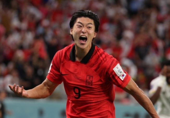 조규성 선수 사진