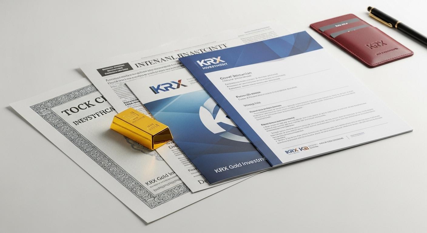 krx 금 투자 증권사 비교