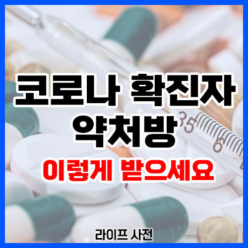 코로나 확진자 약처방