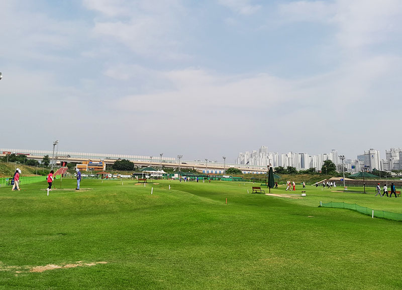 청라파크골프장. 인천 서구 공촌유수지 체육시설 파크골프장 소개