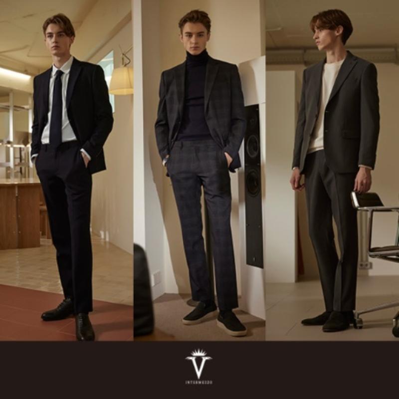 4만원 인터메조 23FW 울블렌딩 수트 2벌