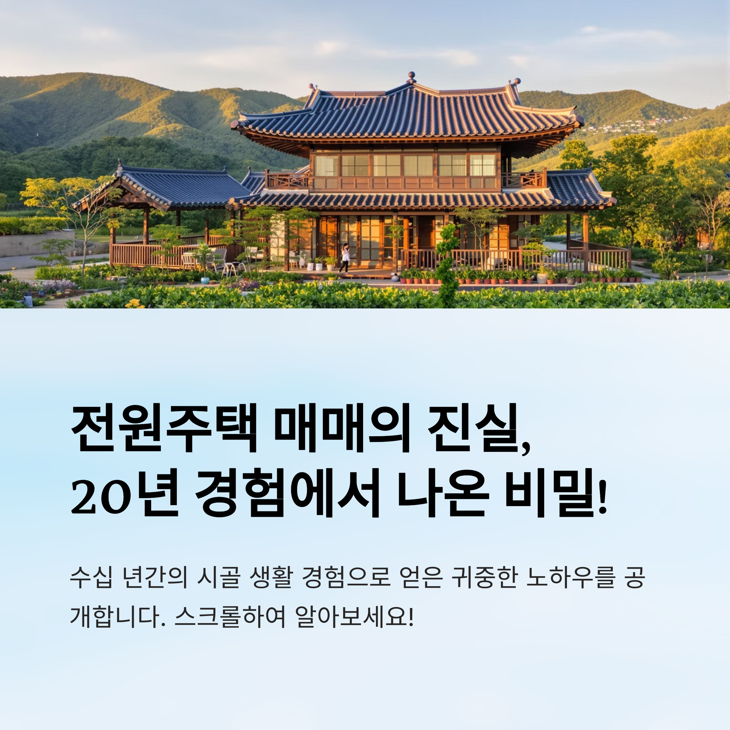 전원주택 매매 완벽 가이드: 괴산 토박이가 알려주는 성공비법