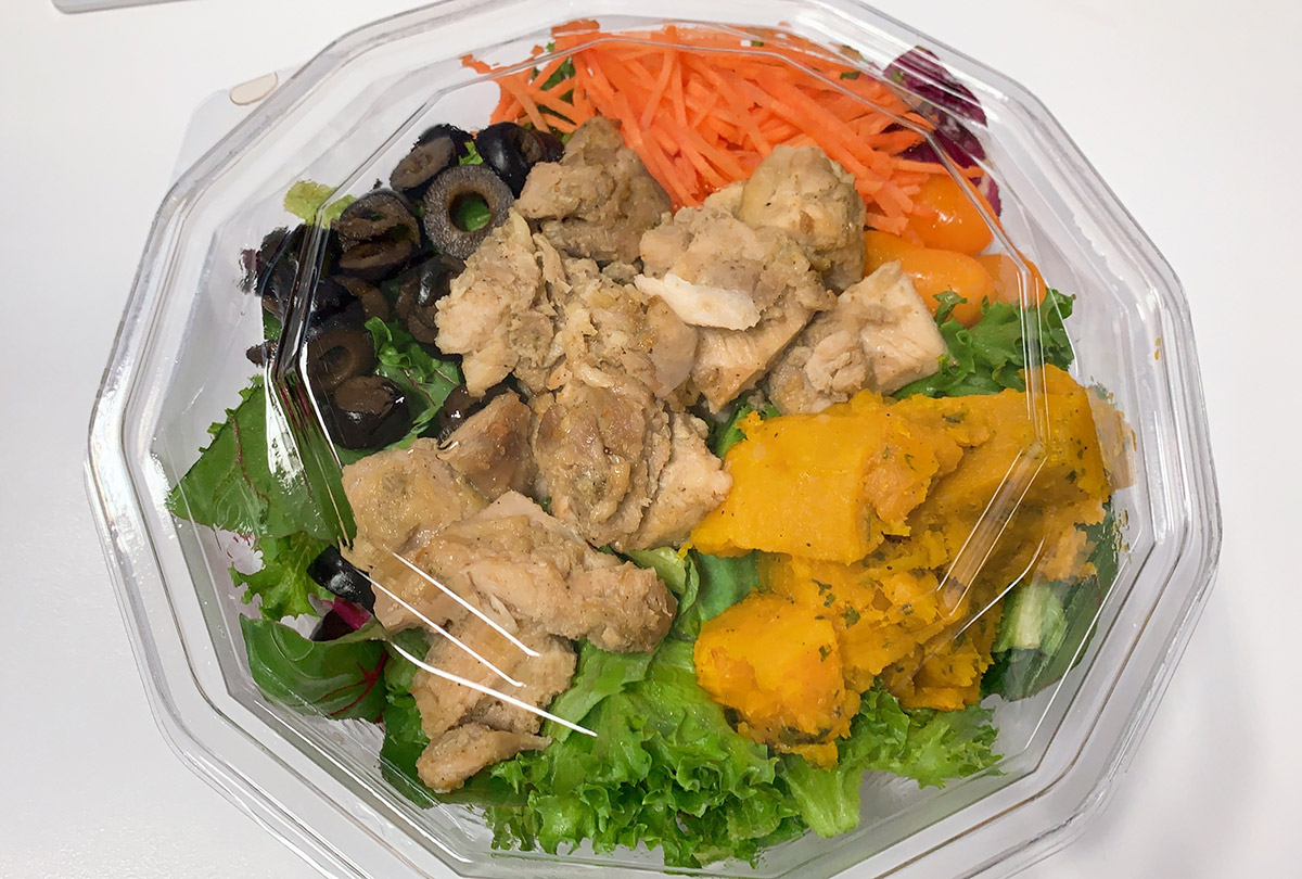 스윗밸런스 수비드 닭다리살 샐러드