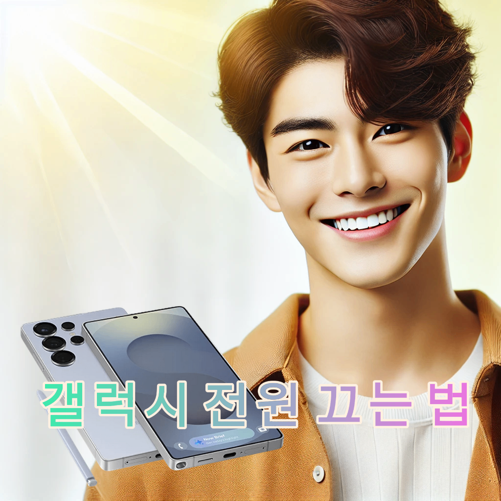 갤럭시 전원 끄는 법 – 버튼 없이도 가능? 쉬운 방법 총정리!