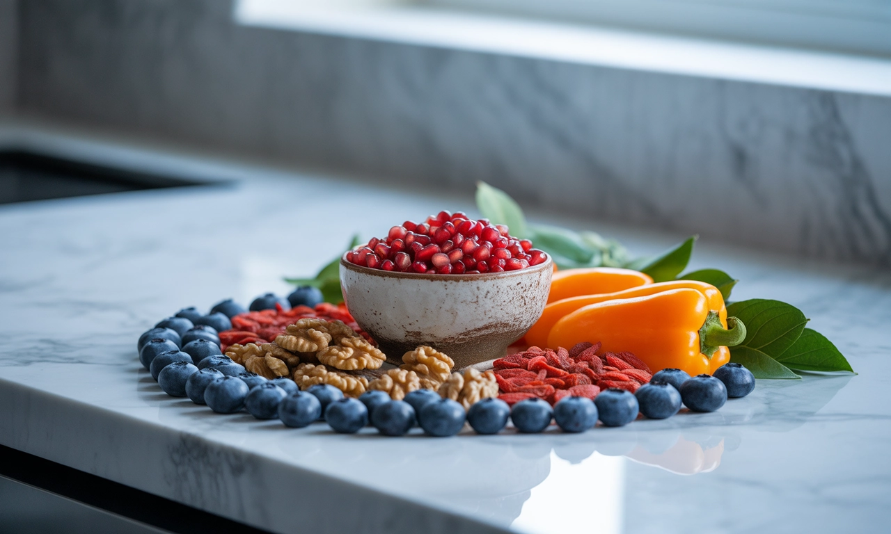 항산화 식품 TOP 10, 젊음을 지켜주는 비밀의 열쇠