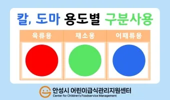 칼 도마 구분 색상 라벨링으로 교차오염 예방 수납 팁_6