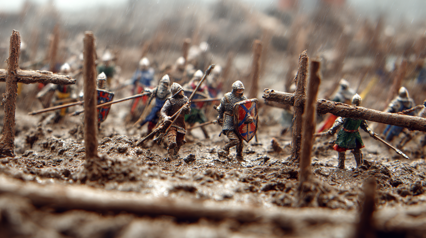 미니어처풍으로 재해석한 더 킹: 헨리 5세 장면 by pearl's review