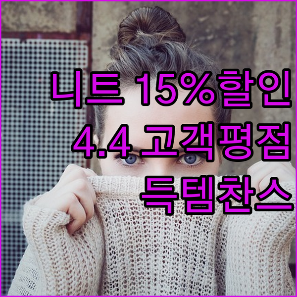 나인 니트 득템찬스 놓칠 수 없어 1