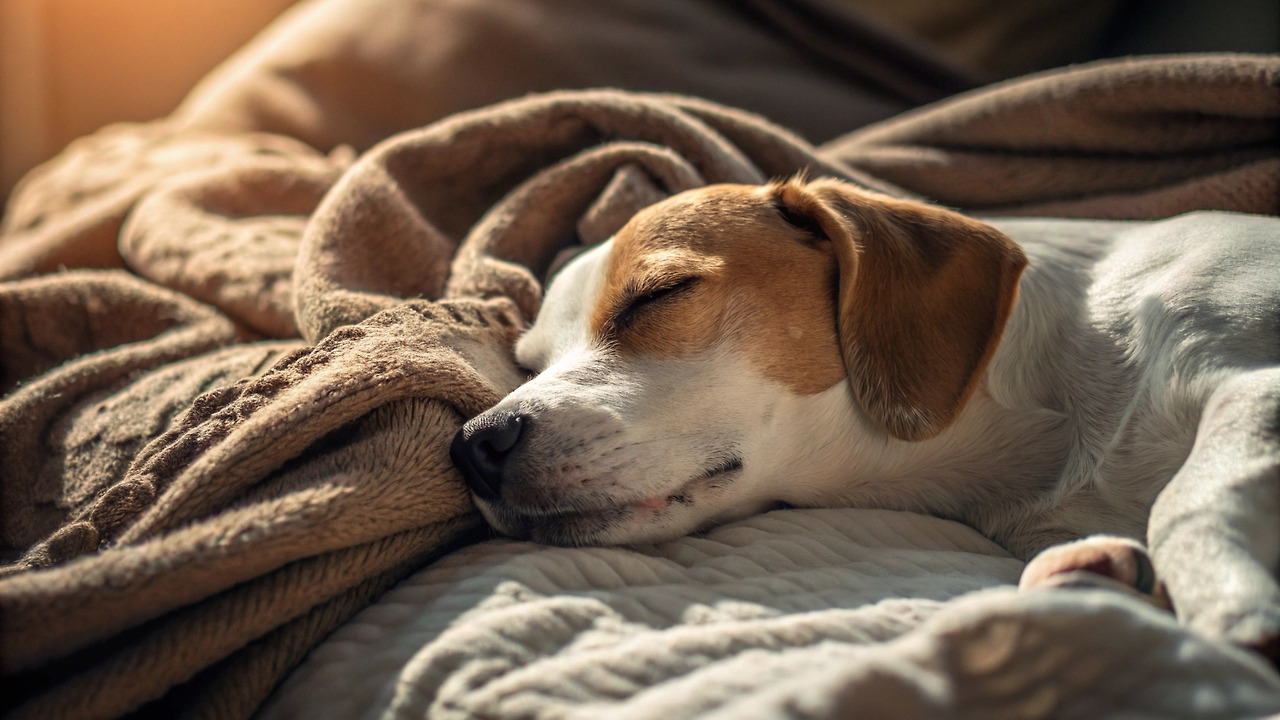 강아지수면시간