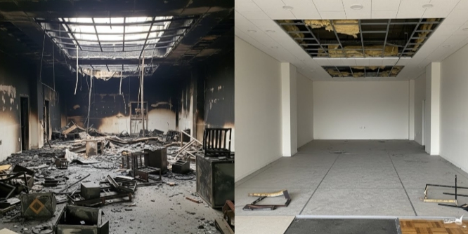 강진 화재청소 전문업체