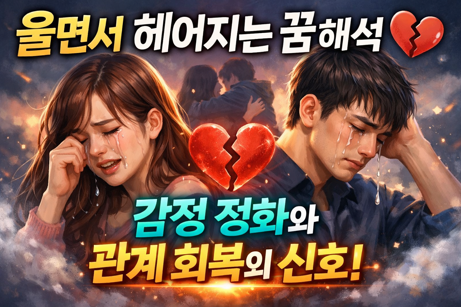 울면서 헤어지는 꿈