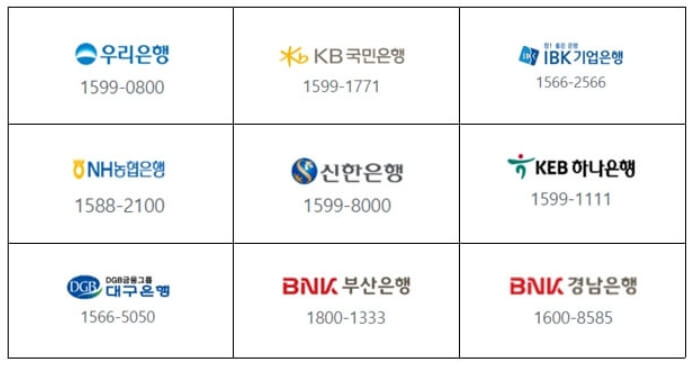 9개수탁은행