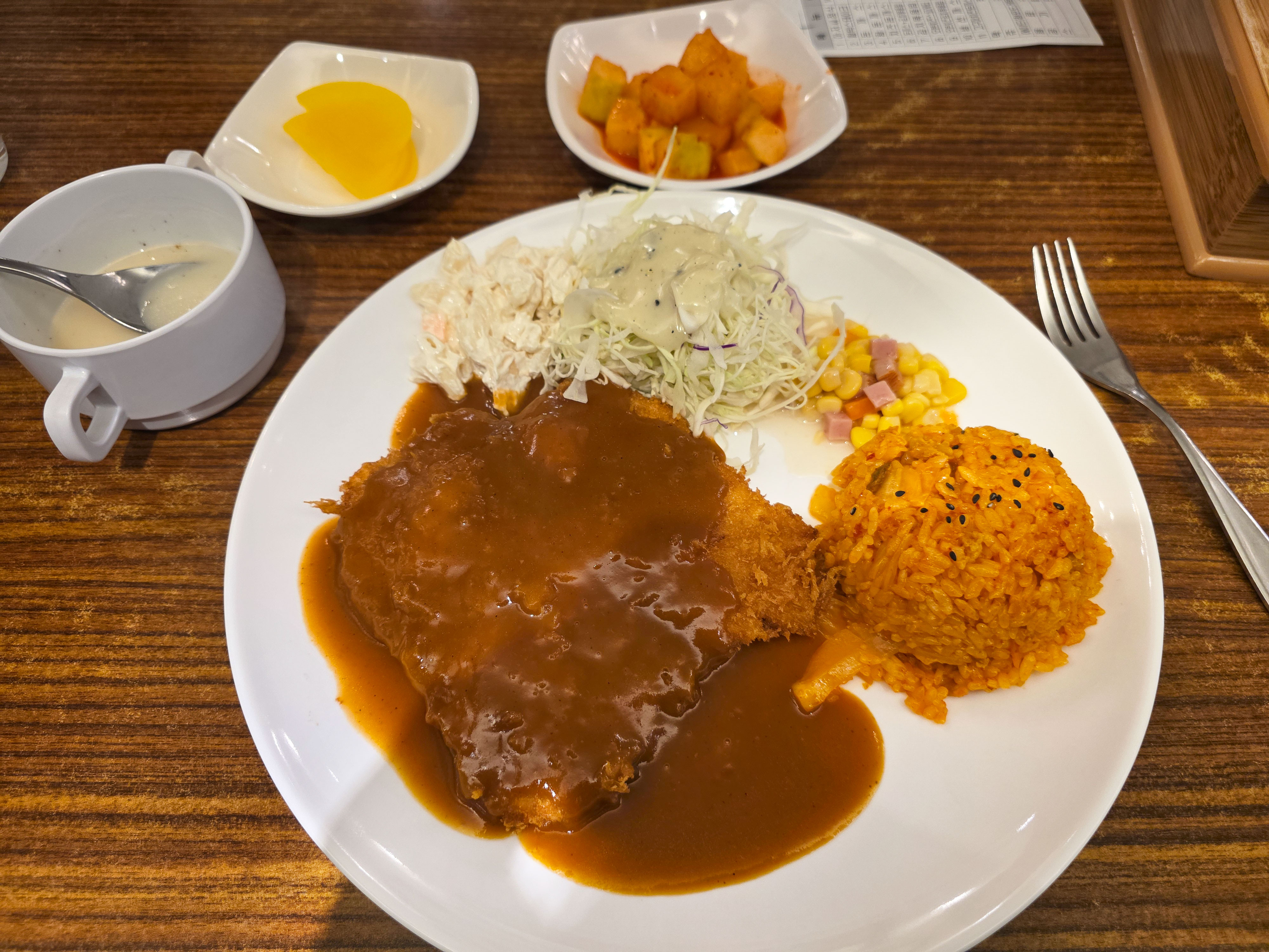 아저씨돈까스 은행동 경양식 돈까스 왕돈까스 함박스테이크 가격 주차 웨이팅 14