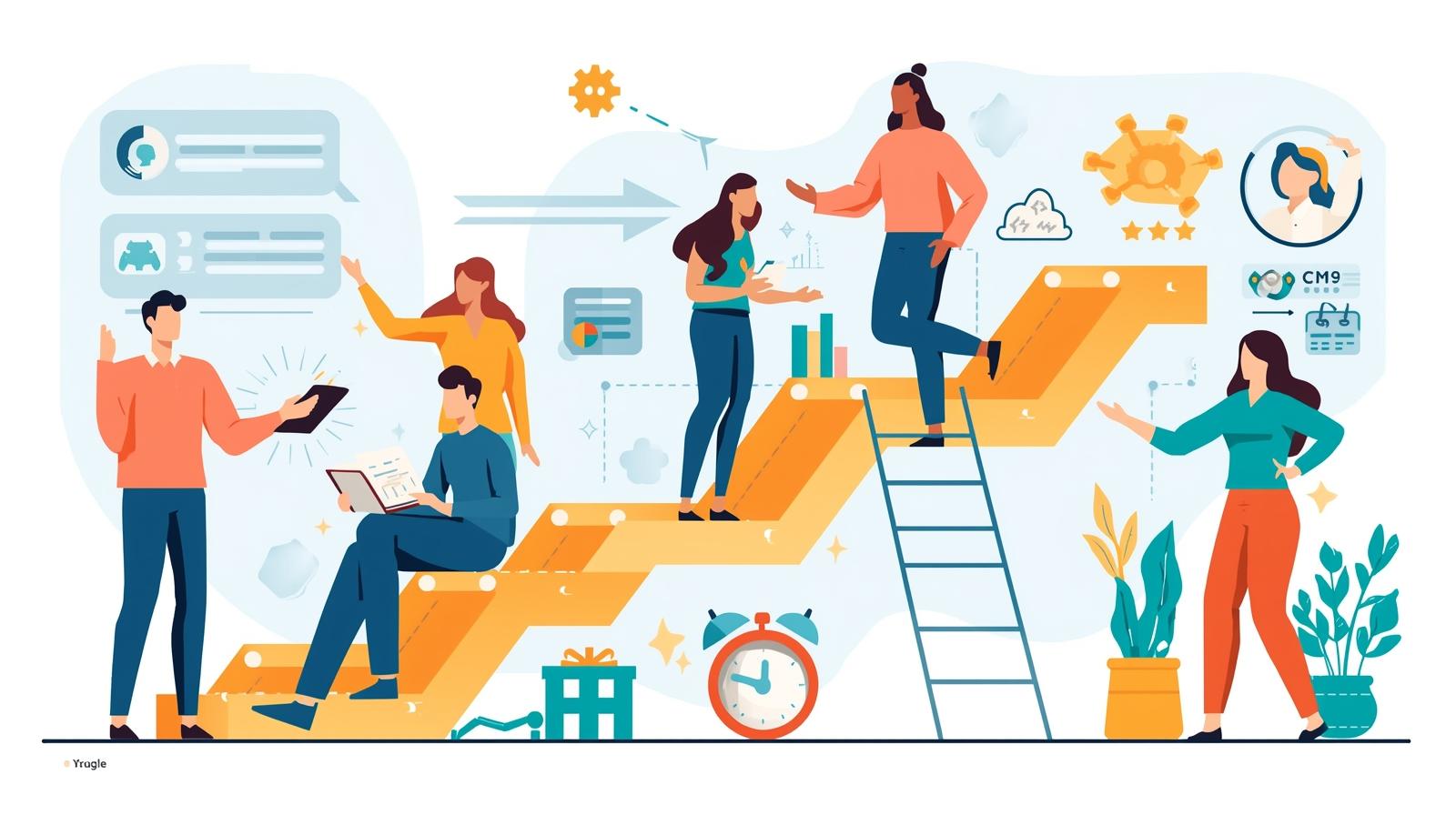 지방 중소기업 HR 업무 흐름 관련 이미지