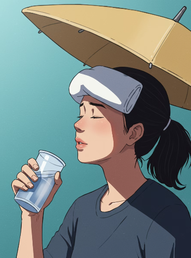 더위 먹었을 때 치료법