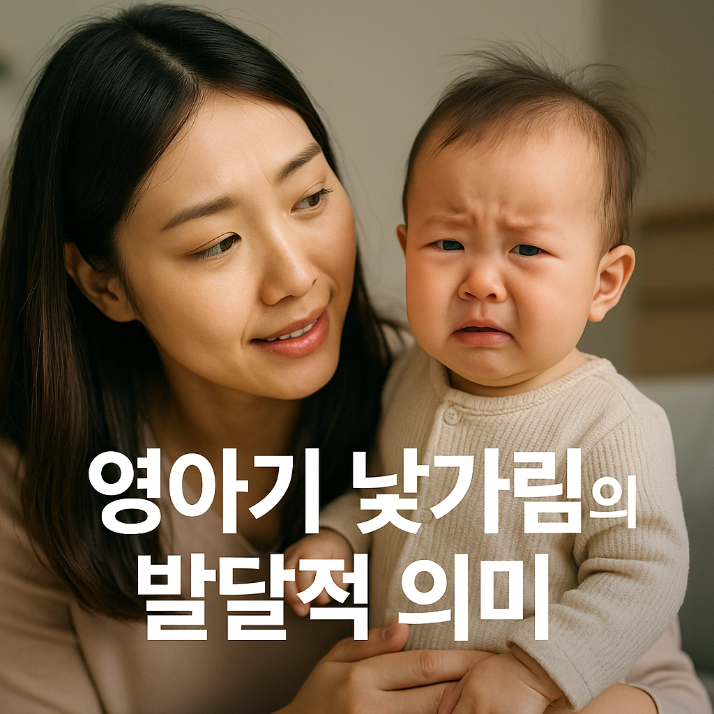 영아기 낯가림의 발달적 의미