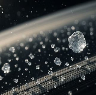 토성의 아름다운 고리&#44; 얼음과 암석으로 만들어진 태양계의 보석