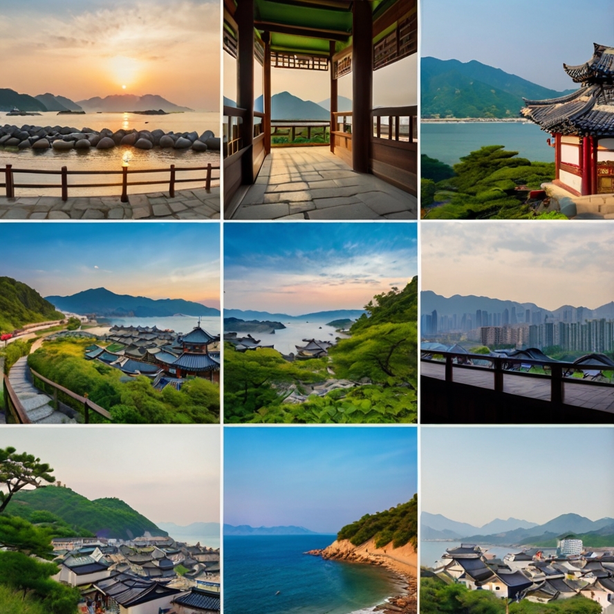 1박 2일 국내여행 이미지