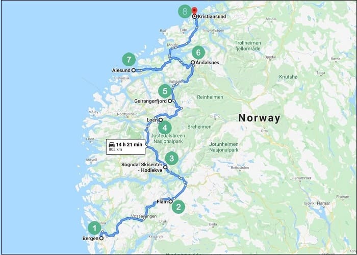 해외 여행의 끝판...노르웨이 최고의 도로 여행 5곳 VIDEO: 5 of the best road trips in Norway