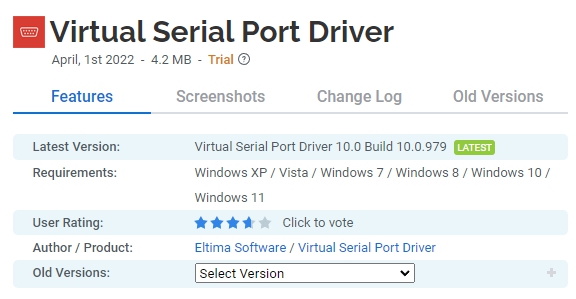 Virtual-Serial-Port-Driver