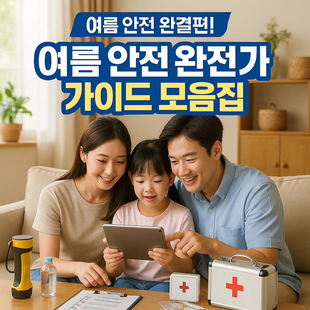 여름 안전 완전 가이드 모음집