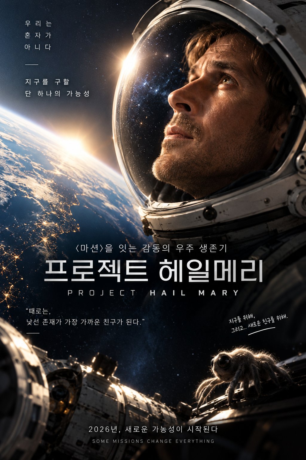 프로젝트 헤일메리 영화 소개 포스터 이미지