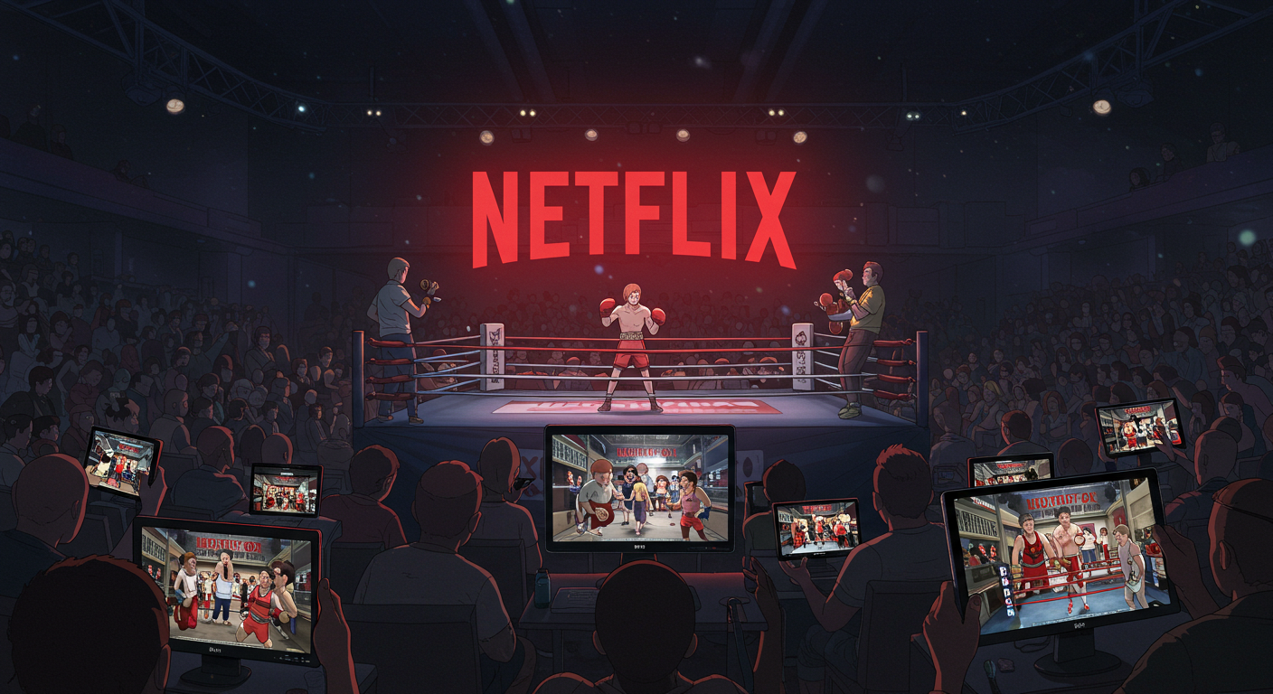 넷플릭스 복싱 생중계가 보여준 새로운 시청 경험