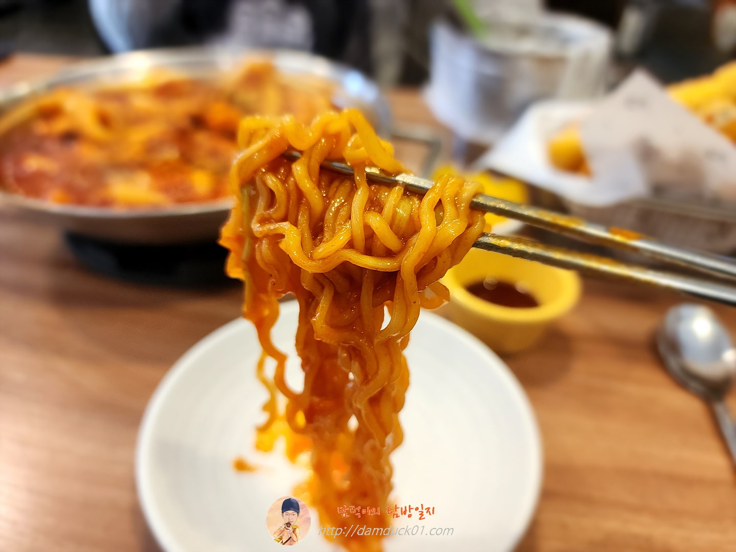 통큰오짱떡볶이 + 차돌토핑