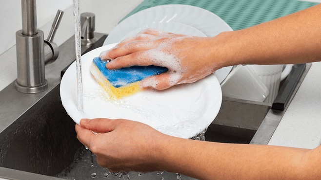 주방 수세미 고르는법 거품력 비교 세정력