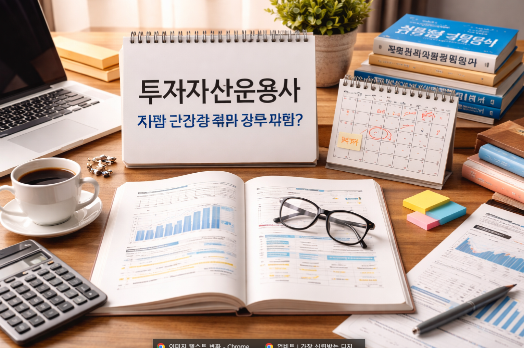 투자자산운용사 시험 일정 및 독학 합격 비결, 이것만 알면 끝